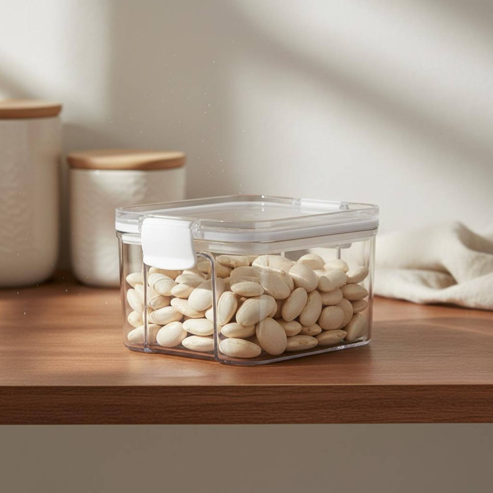 Food Storage Plastic - Hava Geçirmez Gıda Saklama Kabı Nem
