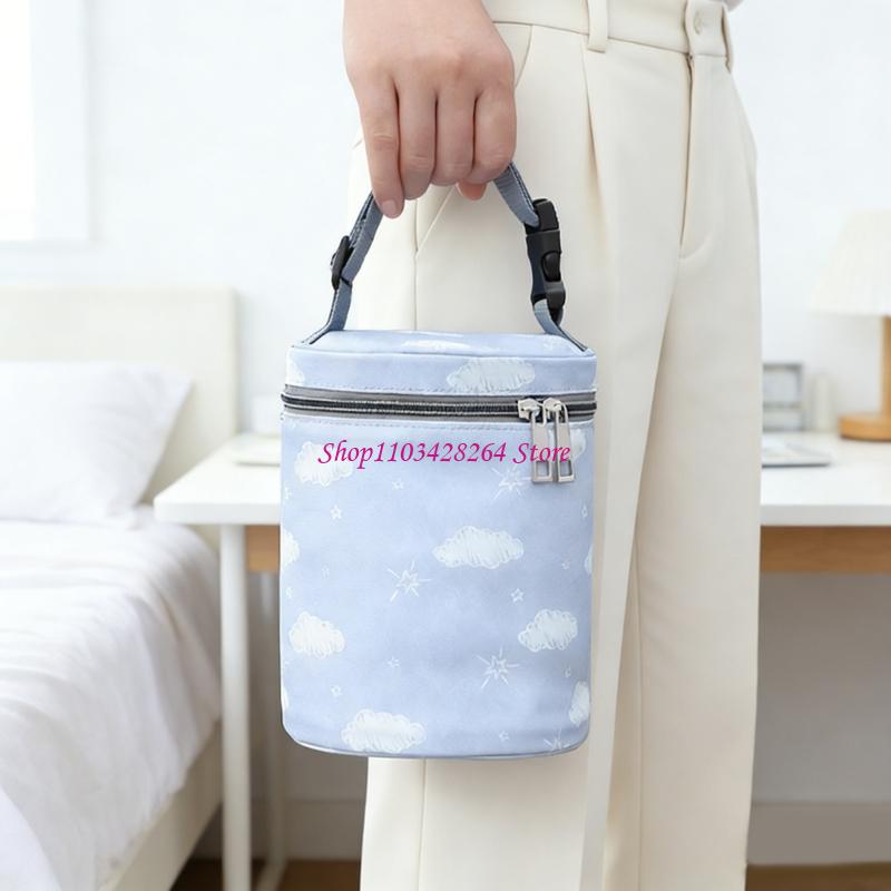 Food Storage Keep Warm - Bebekler İçin Karikatür Baskı Yalıtımlı Şişe