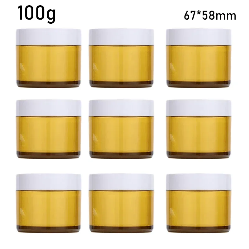 Food Storage Yellow - 6 adet 100g Sarı Krem Kavanoz