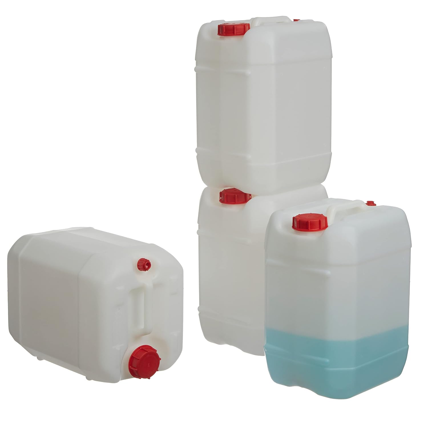 Food Storage Plastic - 5 Galonluk İstiflenebilir Plastik Bidon, Sızdırmaz