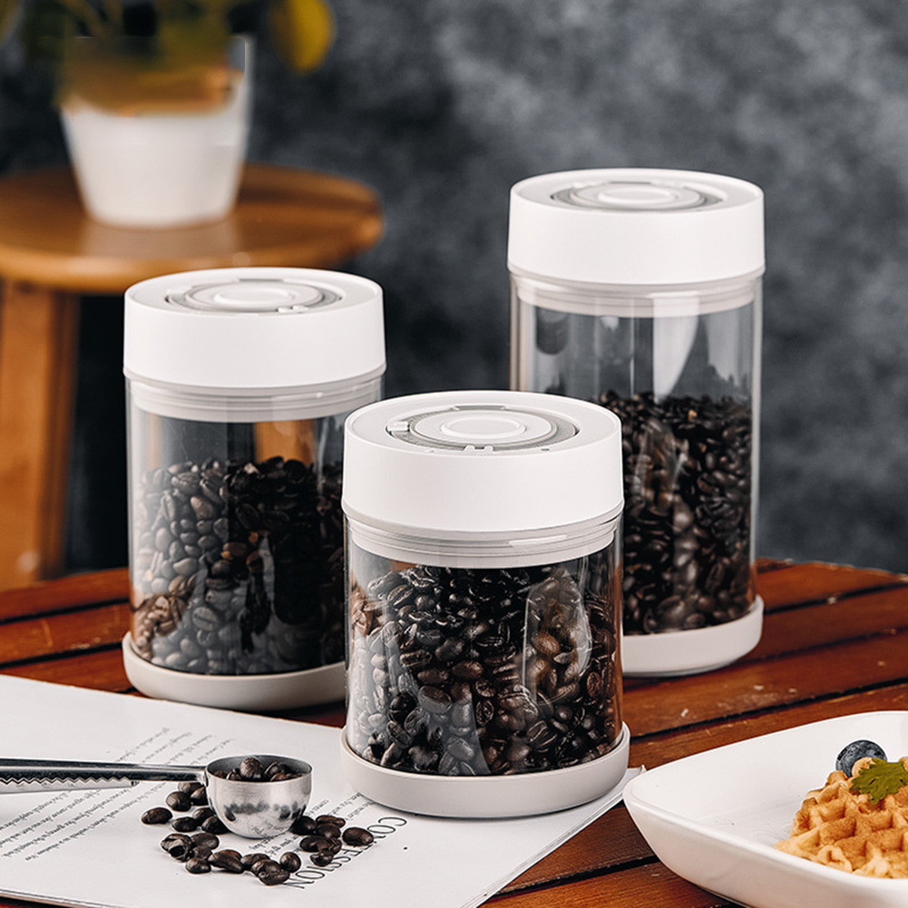 Food Storage Order - Mutfak Nem Geçirmez Cam Kahve Çekirdeği