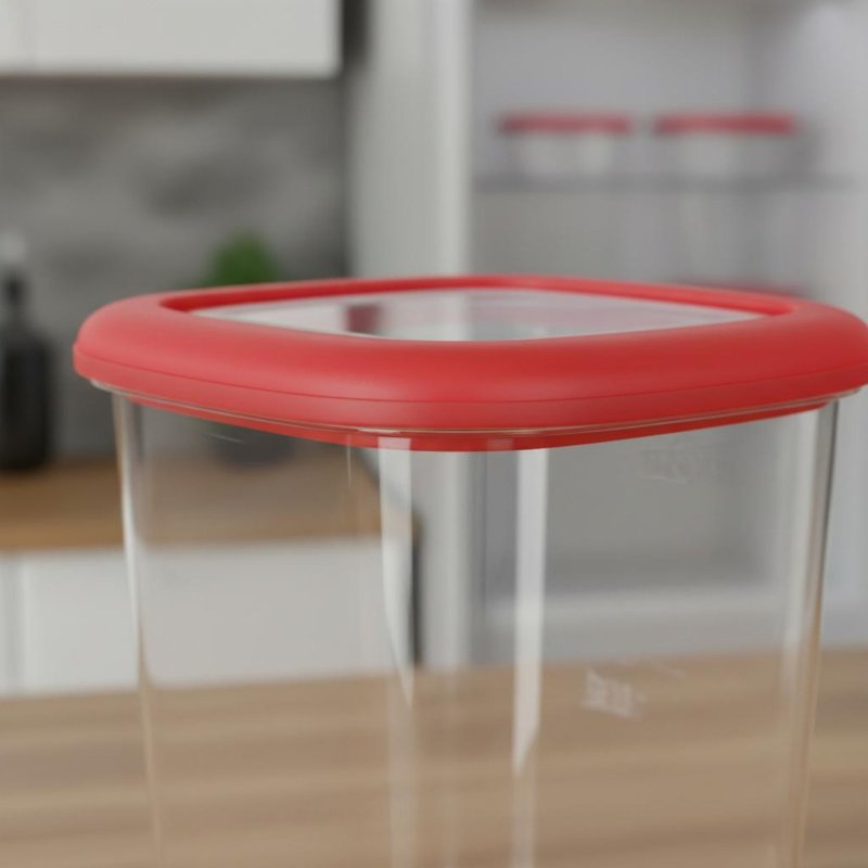 Food Storage Plastic - 6 Parça Hava Geçirmez Gıda Saklama