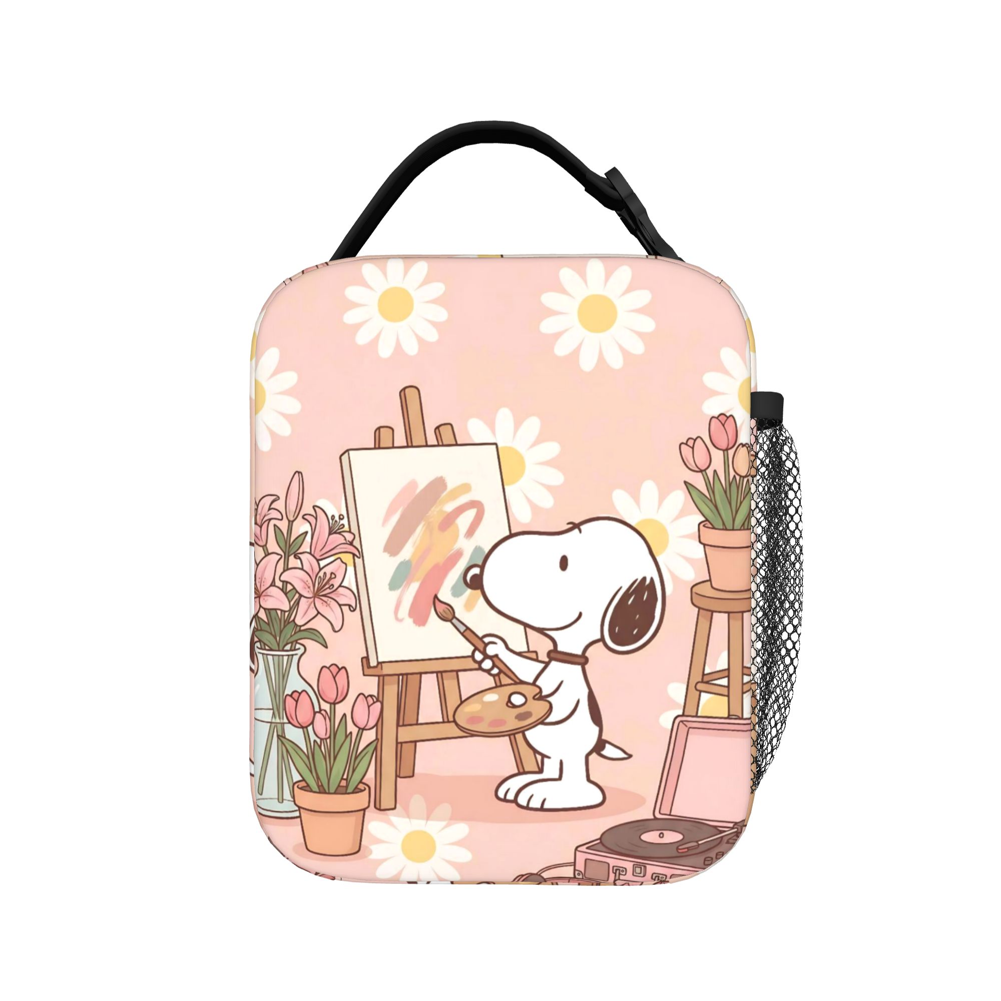 Food Storage Keep Warm - Sevimli S-Snoopys Yalıtımlı Öğle Yemeği Çantası
