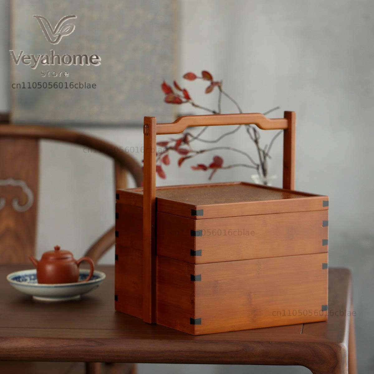 Bambu Çay Seti Saklama Kutusu  - Food Storage Without Plastic incelemesi ve fiyatı
