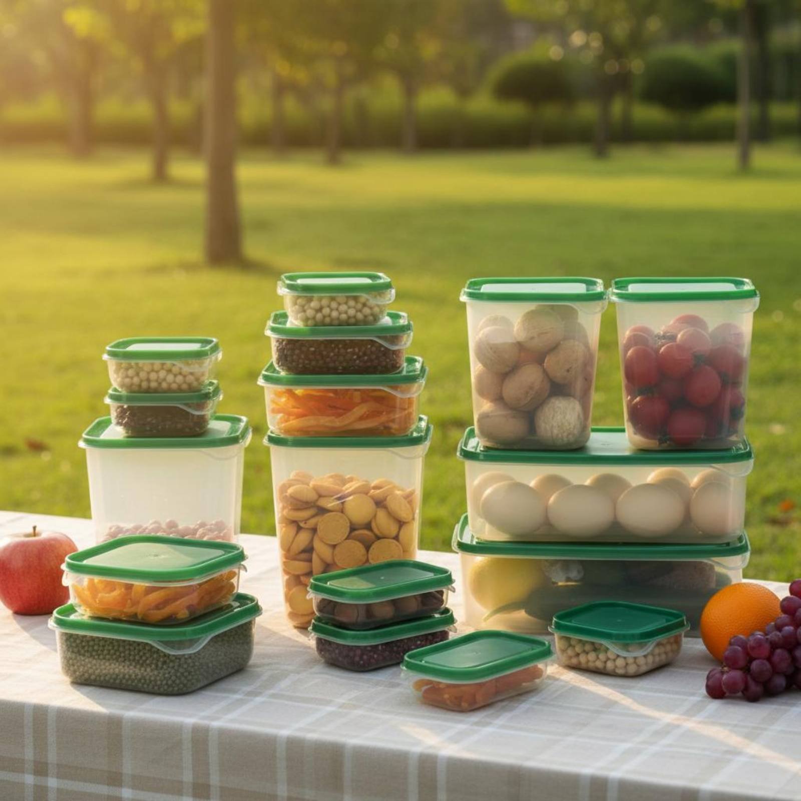 17 Parça Buzdolabı Saklama Kut - Food Storage Box Plastic incelemesi ve fiyatı