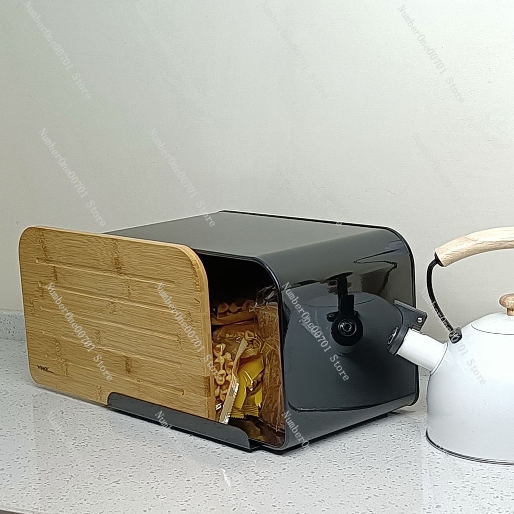 Bambu Kapaklı Mutfak Ekmek Kut - Bread Box Bamboo incelemesi ve fiyatı