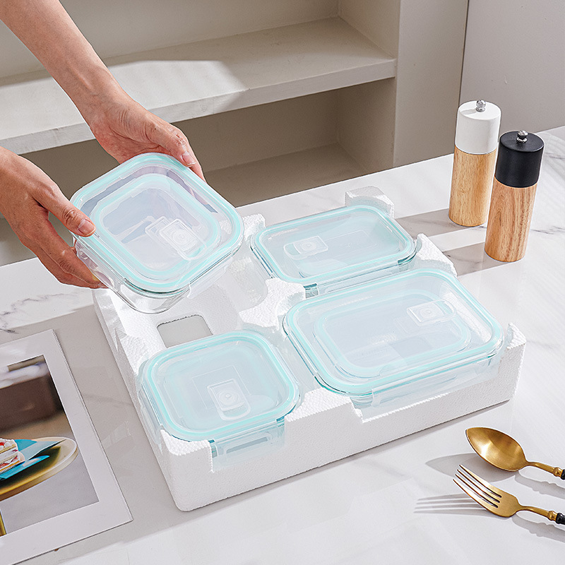 8 Parçalı Cam Öğle Yemeği ve S - Glass Meal Prep Container incelemesi ve fiyatı