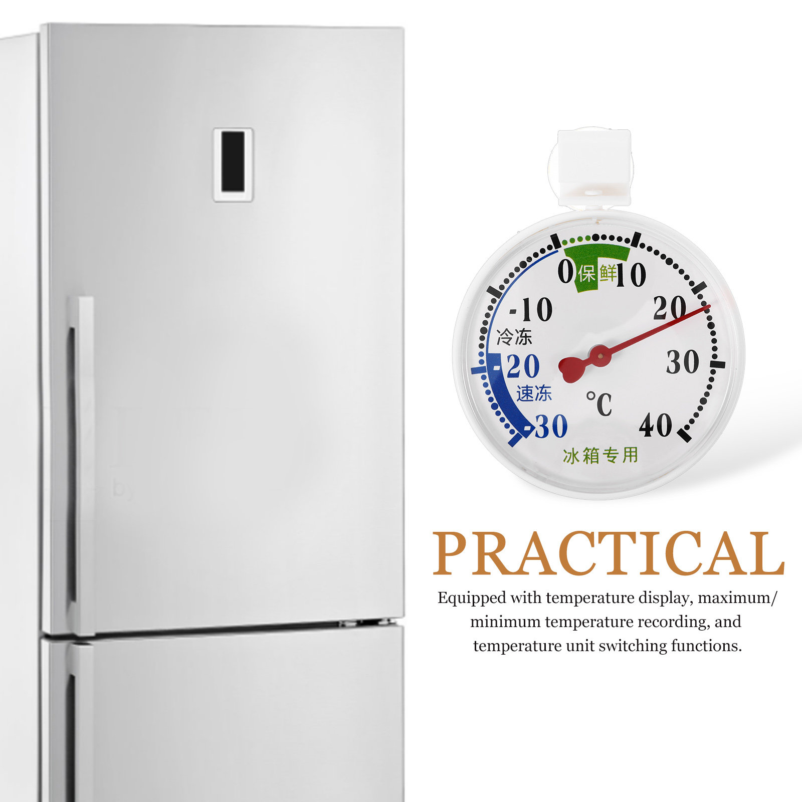 Yüksek-Düşük Sıcaklık Termomet - Food Storage And Temperature incelemesi ve fiyatı