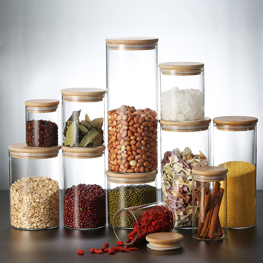4/8 adet 250ml 500ml 1000ml Ca - Glass Meal Prep Container incelemesi ve fiyatı