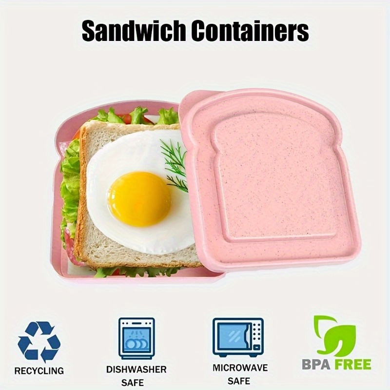 1 adet Bento Kutuları, Sandviç - Food Storage Box Plastic incelemesi ve fiyatı