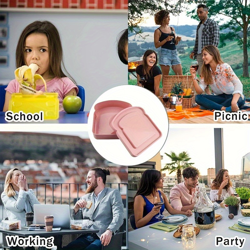 1 adet Bento Kutuları, Sandviç - Food Storage Box Plastic incelemesi ve fiyatı