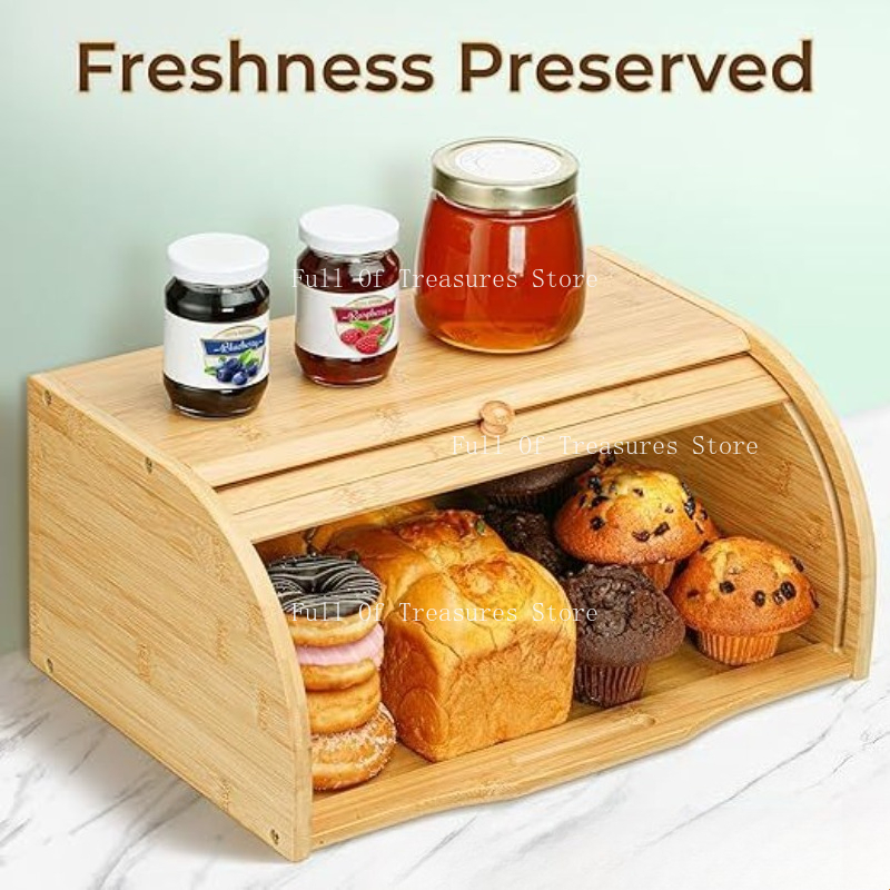 Ev Mutfağına Uygun Bambu Ekmek - Bread Box Bamboo incelemesi ve fiyatı