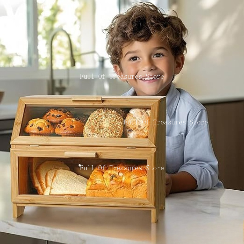 Ev Mutfağına Uygun Bambu Ekmek - Bread Box Bamboo incelemesi ve fiyatı