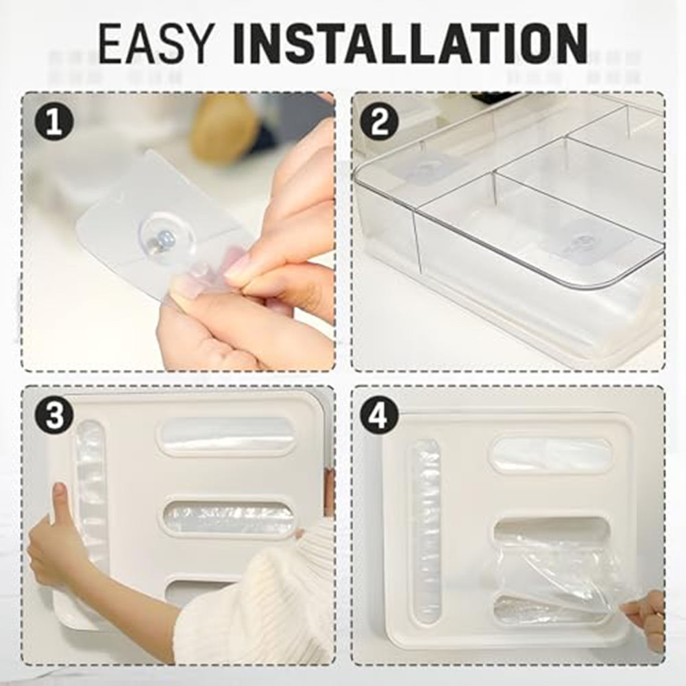 Plastik 4'ü 1 Arada Gıda Poşet - Food Storage 4 Quart incelemesi ve fiyatı