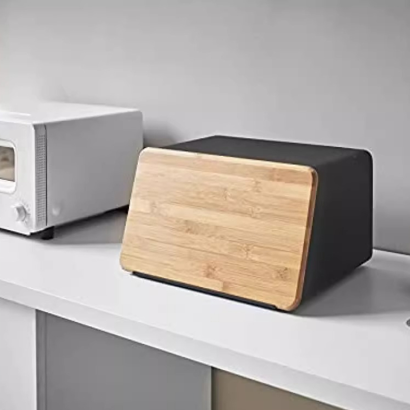 Mutfak Depolama için Bambu Ekm - Bread Box Bamboo incelemesi ve fiyatı