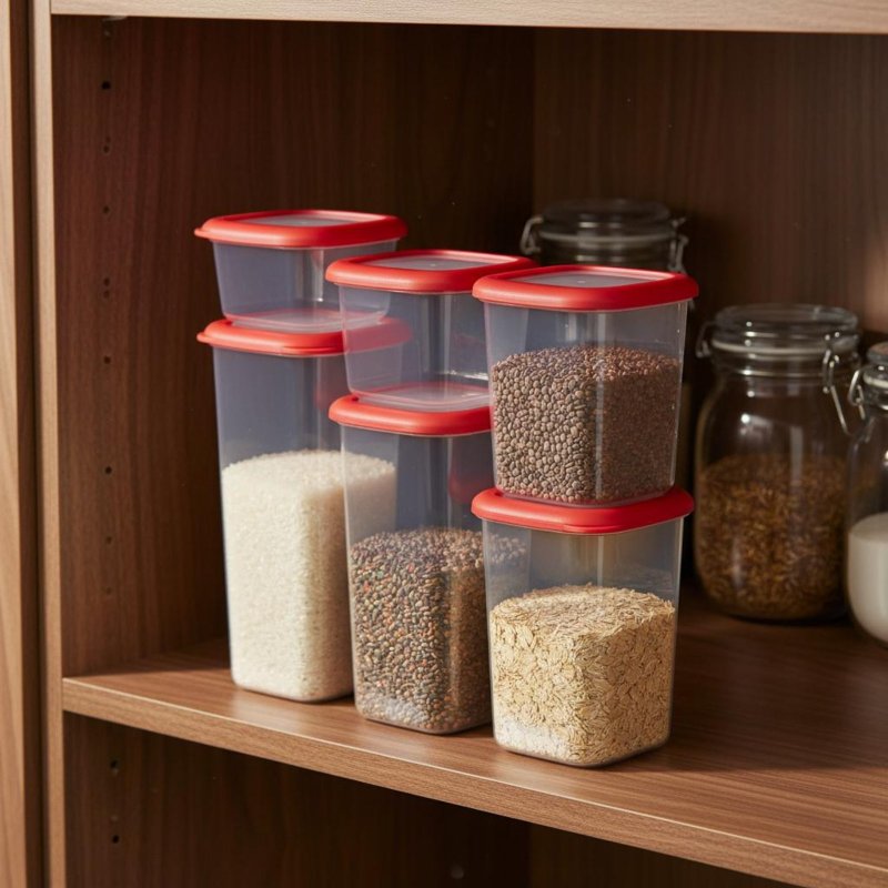 6 Parça Hava Geçirmez Gıda Sak - Food Storage Plastic incelemesi ve fiyatı