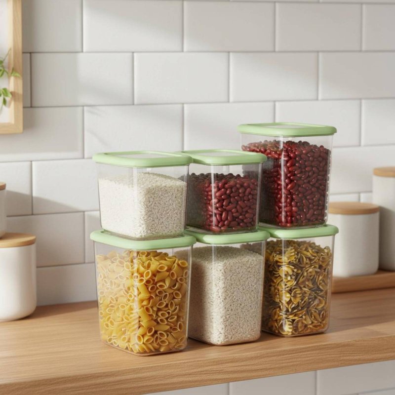 6 Parça Hava Geçirmez Gıda Sak - Food Storage Plastic incelemesi ve fiyatı