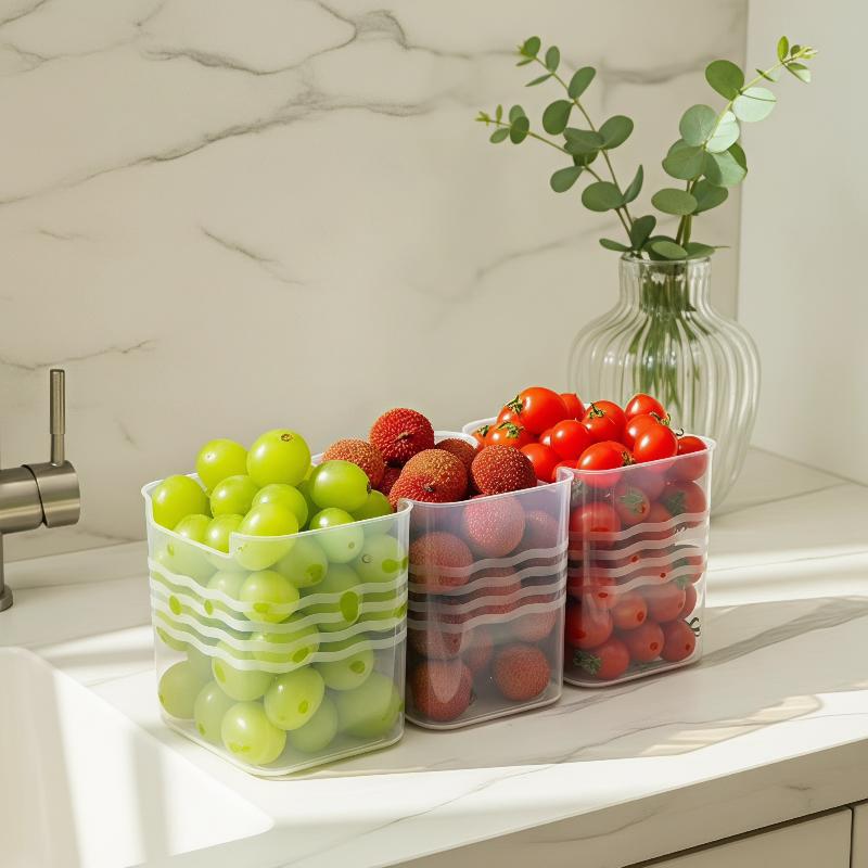 Yeni! 4 Adet Mutfak Düzenleme  - Food Storage Box Plastic incelemesi ve fiyatı