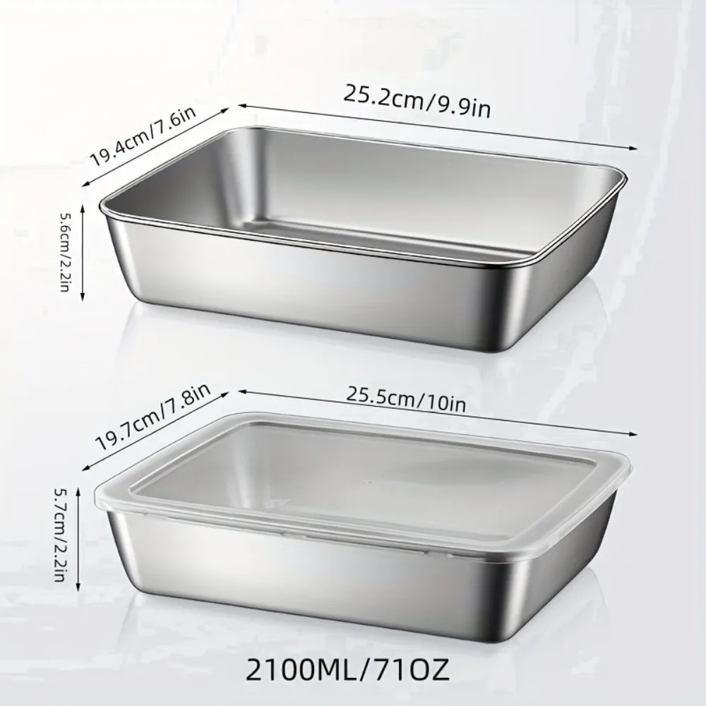 5 Parçalı Paslanmaz Çelik Gıda - Glass Meal Prep Container incelemesi ve fiyatı