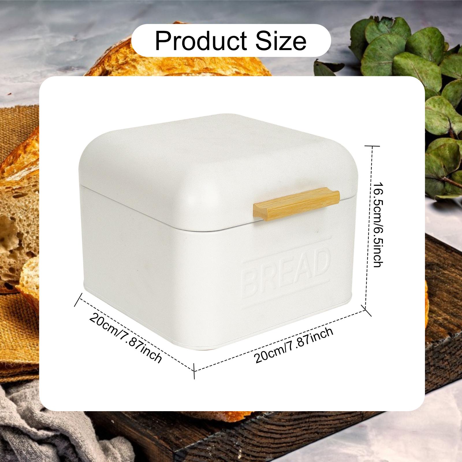 Kurabiye ve Ekmekler için Mutf - Bread Box Bamboo incelemesi ve fiyatı