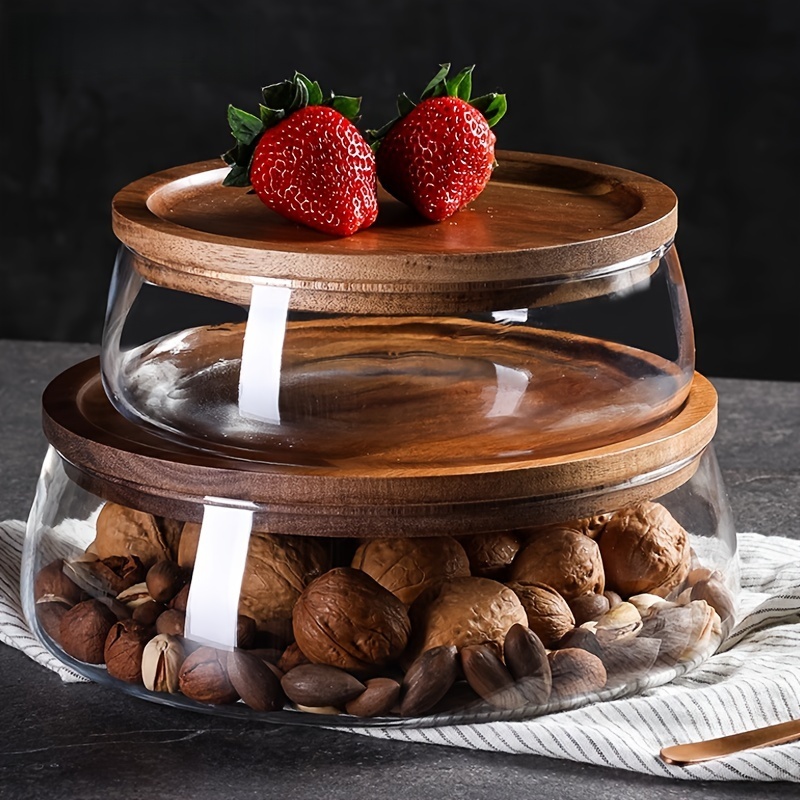Ahşap Kapaklı Cam Kaplar – Gıd - Glass Meal Prep Container incelemesi ve fiyatı