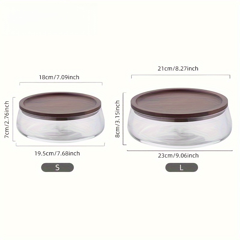 Ahşap Kapaklı Cam Kaplar – Gıd - Glass Meal Prep Container incelemesi ve fiyatı