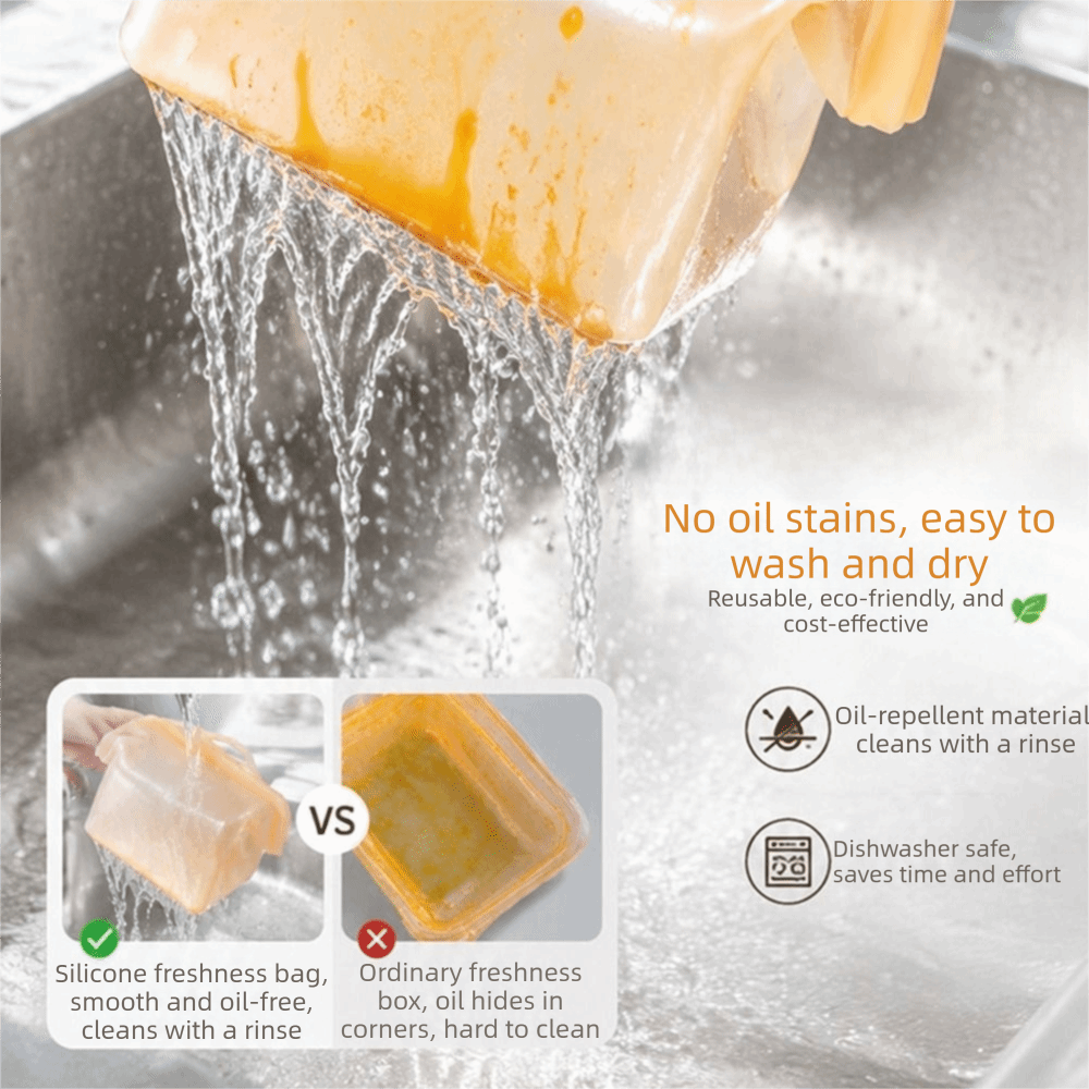 Sızdırmaz Silikon Gıda Saklama - Food Storage And Temperature incelemesi ve fiyatı