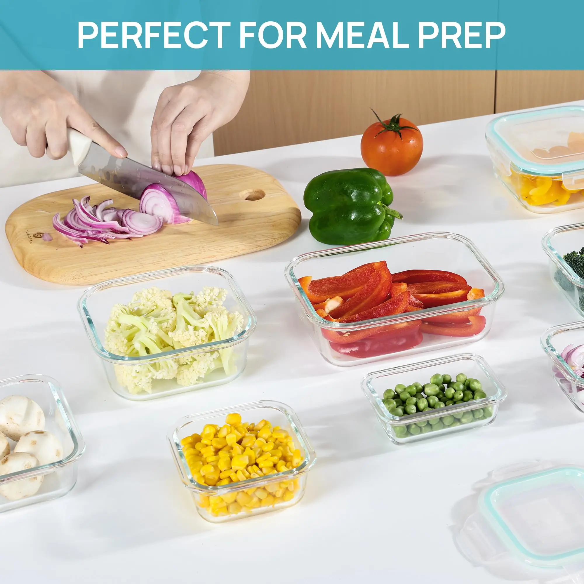Cam Öğle Yemeği Kutusu Gıda Sa - Glass Meal Prep Container incelemesi ve fiyatı