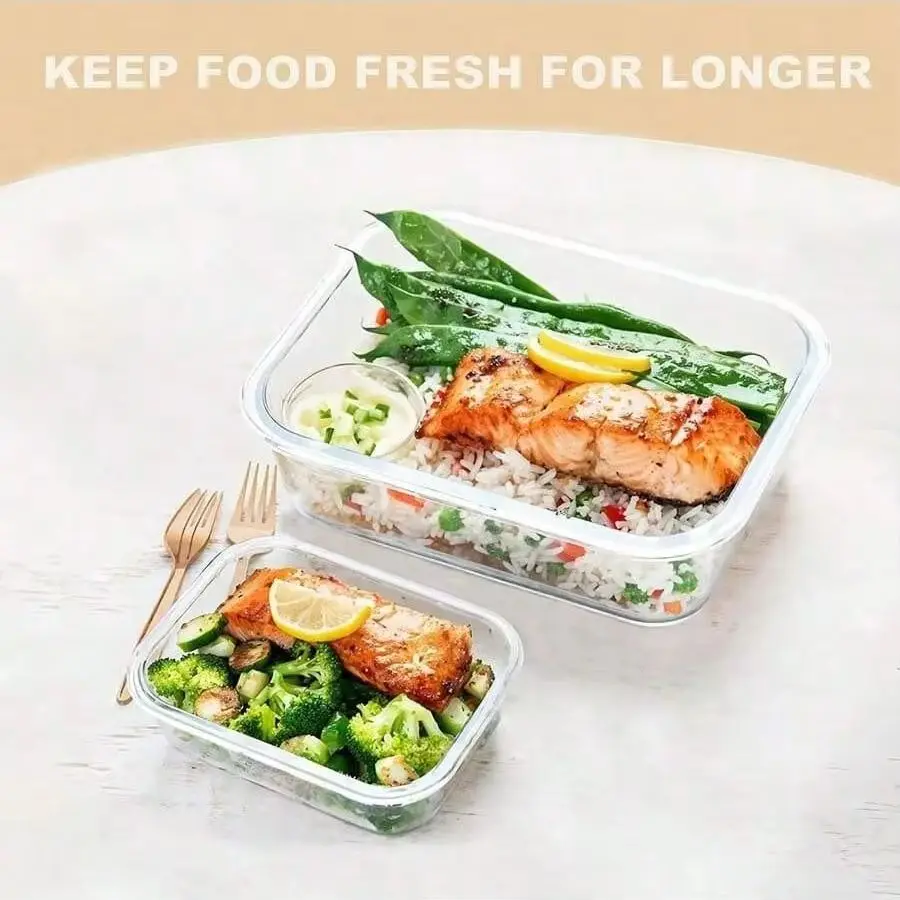 yesGlass Kapaklı Gıda Saklama  - Glass Meal Prep Container incelemesi ve fiyatı