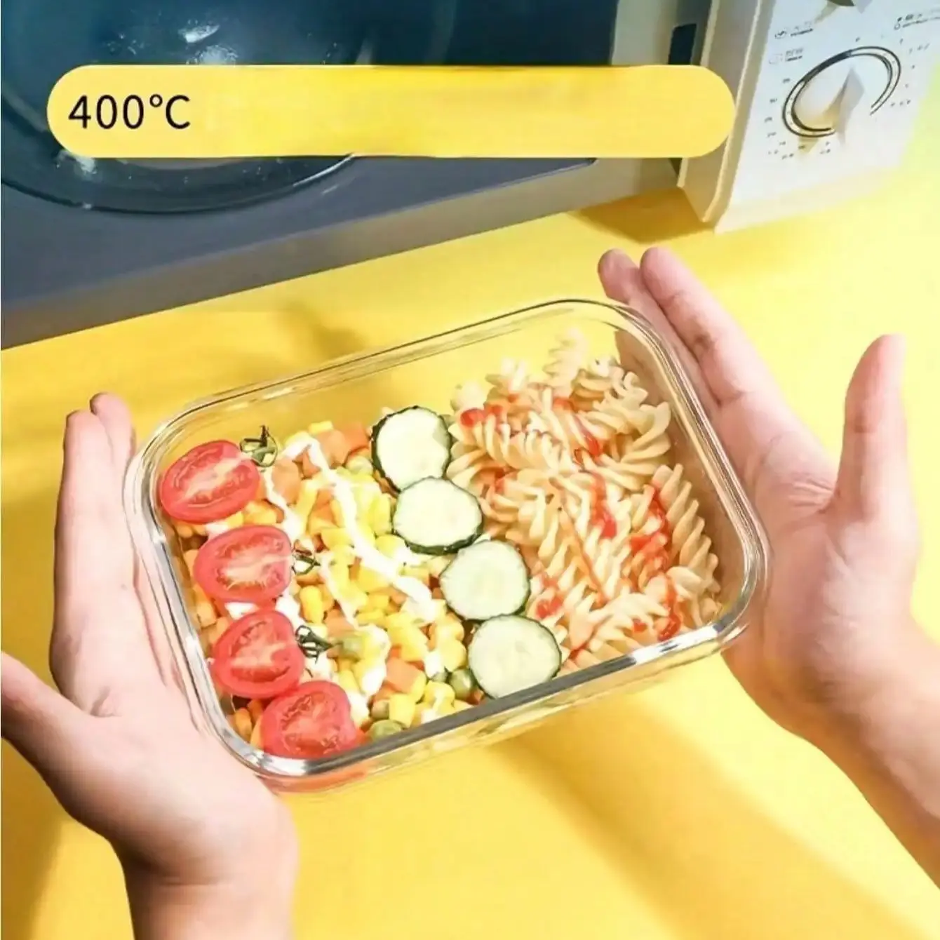 yesGlass Kapaklı Gıda Saklama  - Glass Meal Prep Container incelemesi ve fiyatı